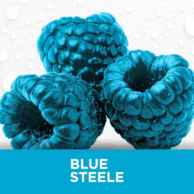 Aminos + Energy | Supports Recovery, Energy & Focus | 95mg of Caffeine, 0 Calories & 60 Servings (Blue Steele)