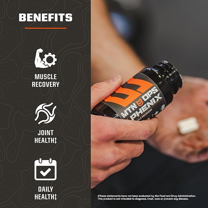 MTN OPS Phenix Performance Post-Workout Muscle Recovery Supplement - 30 Servings