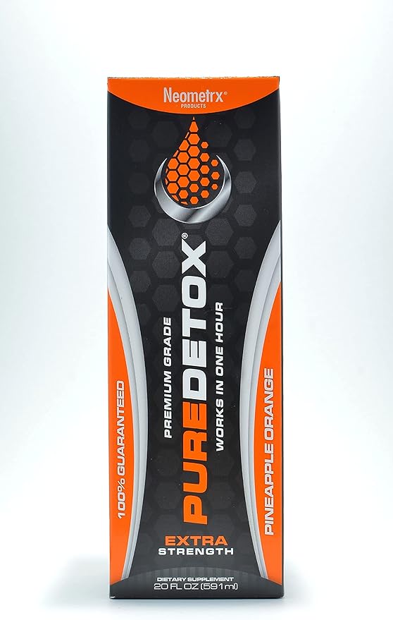 Neometrx Same-Day Extra Strength Detox Drink, Pineapple Orange Flavor, 20 Fl Oz