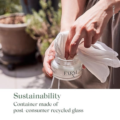 Farm Rx Super Greens Multivitamin (Vitamin A,B,C &E) Moisture Cream - Vegan Daily Face Cream to Revitalize and Nourish Your Skin (90ml/3.04 fl oz) Supporting the Skin Barrier Function for Healthy Looking Skin