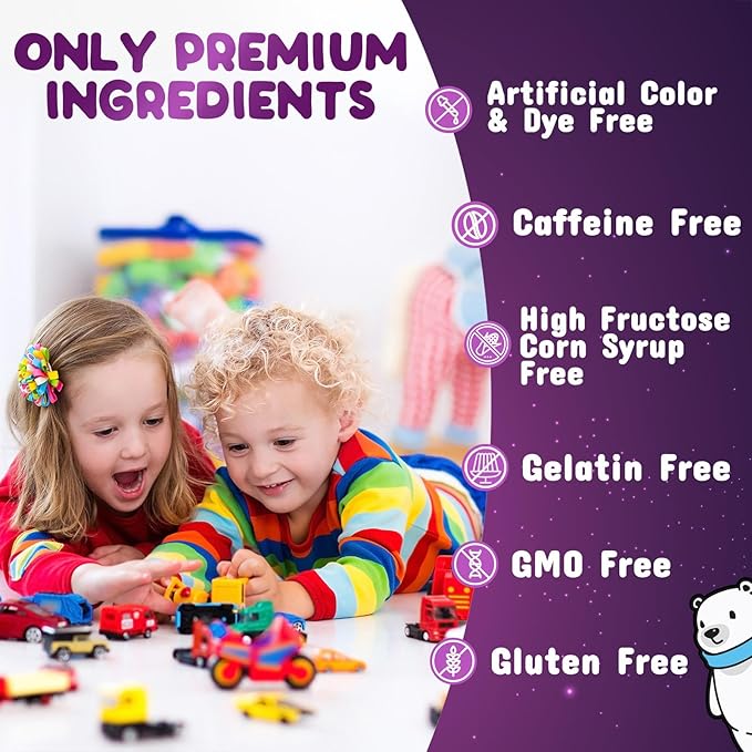 Kids Immune Support Gummy - Vitamin C, Zinc & Echinacea, Daily Children's Immune Support Gummies for Kids Ages 4 and Up, Nature's Vitamins for Kids, Vegan & Non-GMO, Natural Berry Flavor - 90 Gummies