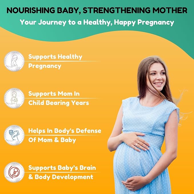 Halal Prenatal Vitamins with DHA and Folic Acid | High Potency 90 Softgels, Keto-Friendly | Vitamin C 120mg, DHA 250mg, Folic Acid 800mg, EPA 90mg, Biotin & Iodine