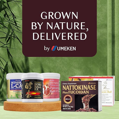 Umeken Koso Ball Infused with Pure 160 Fermented Ingredients, Japanese Supplements for Overall Wellness & Balanced Nutrition, Large 1 Pack, 970 Pieces