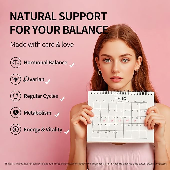 Inositol Supplement - Myo-Inositol & D-Chiro Inositol - 40:1 Ratio - Hormone Balance & Healthy Ovarian Support for Women - Vitamin B8-30 Day Supply
