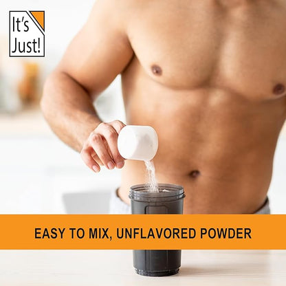 It's Just! - Mass Gainer Powder, 100% Maltodextrin (Complex Carbohydrates), Sustained Energy, Rapid Absorption, Non-GMO, Easily Add to Any Protein Shake, 3lbs / 38 Servings