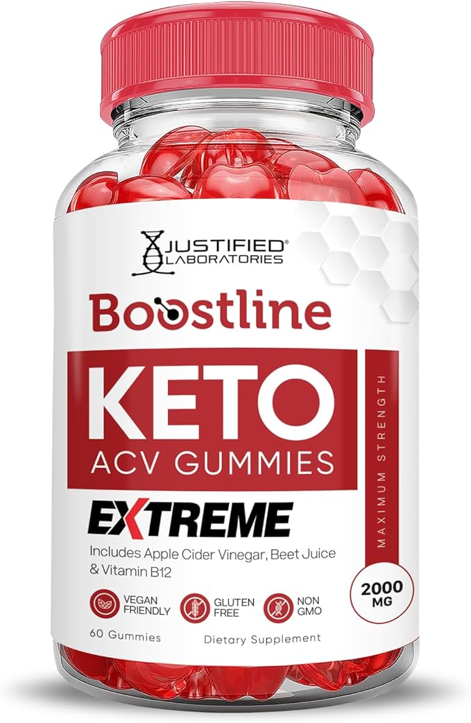 (3 Pack) Boostline Keto ACV Gummies Extreme 2000MG Boost Line Keto Gummies Apple Cider Vinegar Formulated with Pomegranate Beet Juice Powder B12 Vegan Non GMO 180 Gummys
