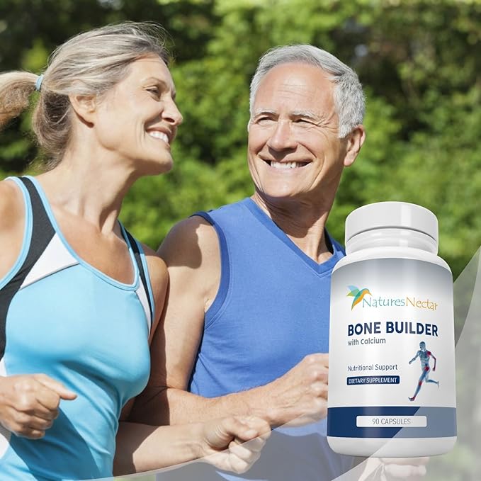 Bone Builder Joint Supplements for Women - Increased Bone Health Plus New Growth - Bone Strength Formula - Organic Bone Care for Max Raw Absorption Boost - Feel New Life & Alive