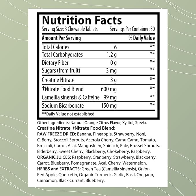 Optimal Health Systems BFF Chewable | Blood-Vessel Flexibility Formula | Circulation & Oxygen Flow Supplement | Nitric Oxide Boost | 50+ Powerful Ingredients | 90 Tablets