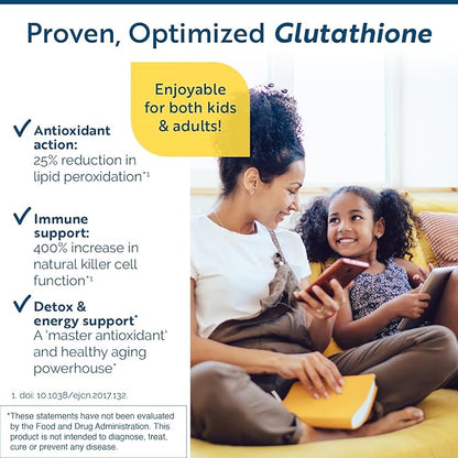 Researched Nutritionals Liposomal Glutathione Liquid + Colostrum & Mushrooms Supplement for Immune Support - Enhanced Immunity Duo - Tri-Fortify Orange + Transfer Factor Multi-Immune (2 Piece Set)