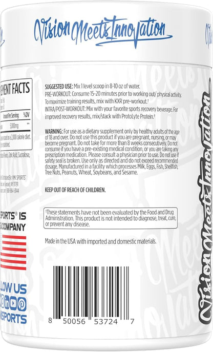 VMI Sports Creatine Monohydrate Powder Muscle Mass – Strength – Size – Power | 5 Grams per Serving (60 Servings, Patriot Pop)