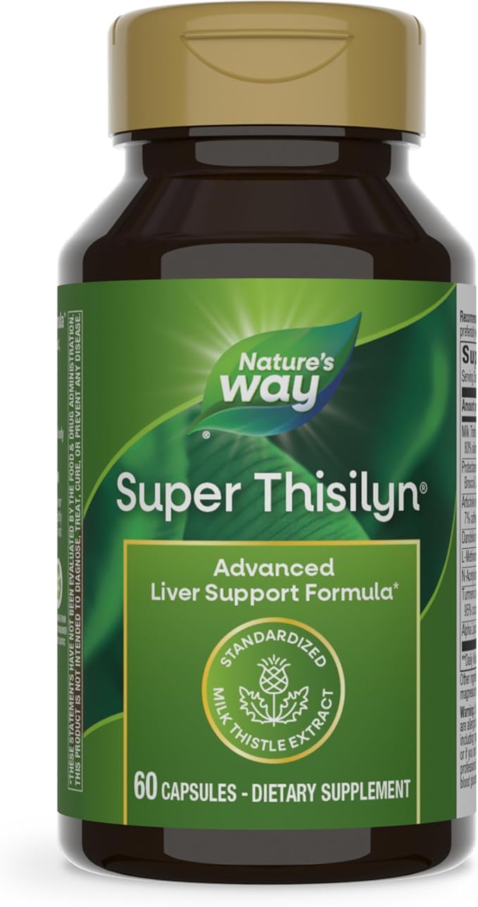 Nature's Way Super Thisilyn Advanced Liver Support Formula*, Liver Function Support*, 60 Capsules