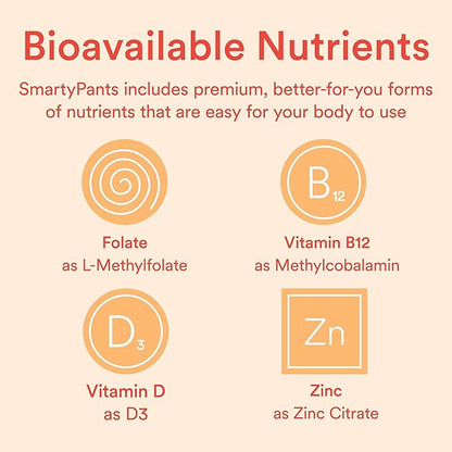 SmartyPants Kids Multivitamin Gummies: Omega 3 Fish Oil (EPA/DHA), Vitamin D3, C, Vitamin B12, B6, Vitamin A, K & Zinc for Immune Support, Grape, Cherry & Berry Flavors, 120 Count (30 Day Supply)