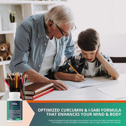 BioMeric Advanced - with Turmeric Curcumin and Wasabi Extracts - 60 Capsules