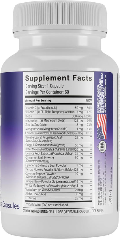 Achieve Anti-Sugar Formula, Multivitamin, 60 Count
