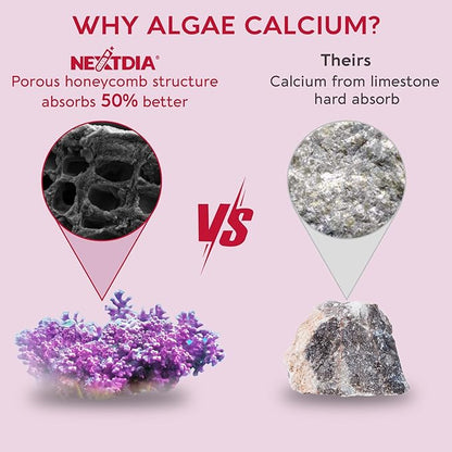 Sugar-Free Methylated Multivitamin for Women Gummies w/Algae Calcium, Vitamin A, C, D3, E, K, B12, Iron, Folate, Biotin, Inositol - Multi Vitamins & Minerals for Skin, Hair, Energy, Immune, Bone Vegan