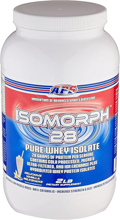 APS Nutrition Isomorph 28, Vanilla Milkshake, 2 Pound