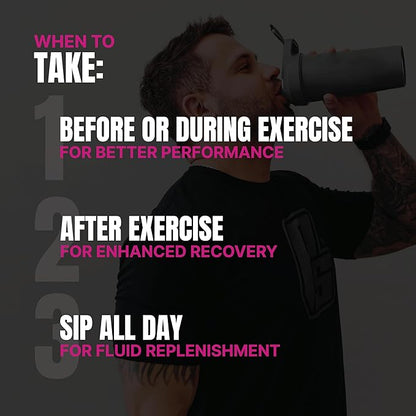 ProSupps HydroBCAA BCAA/EAA Full Spectrum Matrix, 7g BCAAs, 3g EAAs, 0g Sugar, 0g Carbs, 30 Servings, (BlackBerry Lemonade Flavor)