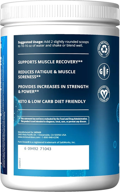 MRM Nutrition Reload BCAA+G Post-Workout Recovery | Watermelon Flavored | 9.6g Amino Acids | with CarnoSyn® | Muscle Recovery | Keto Friendly | 26 Servings