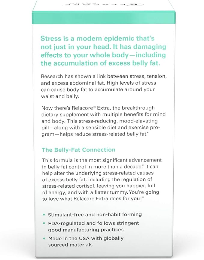 Extra Maximum Strength 90 Count - Stress Relief Supplements - Lower Cortisol for Women - Cortisol Manager, 30 Servings