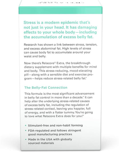 Extra Maximum Strength 90 Count - Stress Relief Supplements - Lower Cortisol for Women - Cortisol Manager, 30 Servings