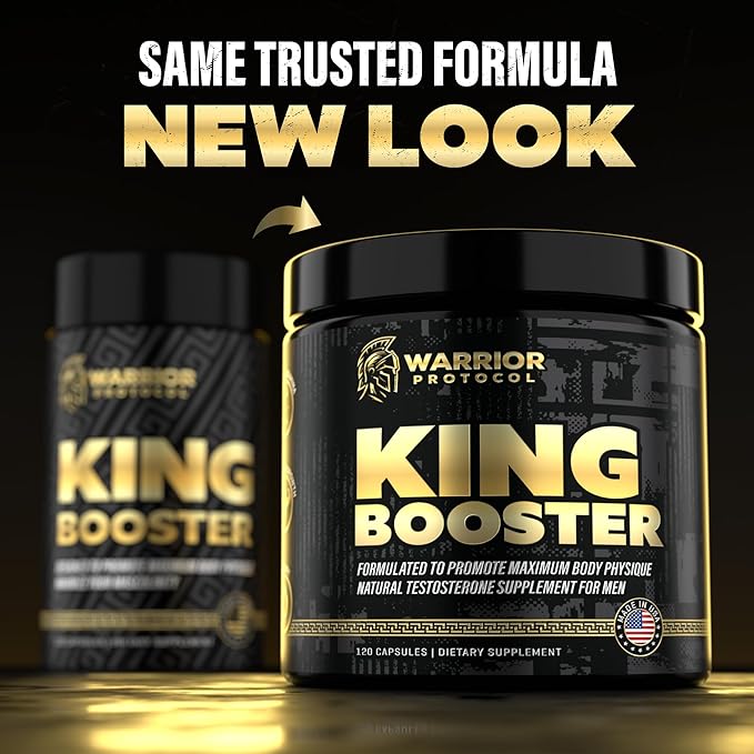 Testosterone Support for Men - Male Enhancing Supplements & Vitality Pills | Testosterone Supplement for Men w/ Turkesterone, Tongkat Ali & Fadogia Agrestis | Boost Muscle Growth, Stamina & Recovery