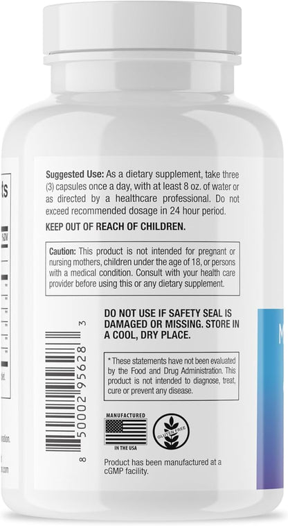 DR. EMIL NUTRITION Multi Collagen Pills - Collagen Supplements to Support Hair, Skin, Nails, & Joints - Hydrolyzed Collagen Supplements for Women with Types I, II, III, V & X - 90 Capsules