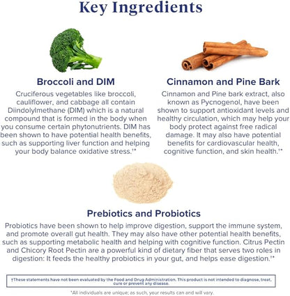 Gundry MD® Primal Plants MTHF Greens Powder Superfood Supplement to Support Skin Health, Optimize Energy and Digestion, 1 Full Serving of Vegetables - Green Apple Flavor (30 Servings) (New Formula)