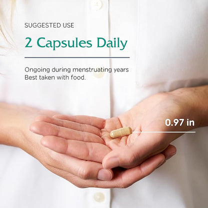 Vitanica Women's Phase I, Premenstrual Support, Vegan, 120 Capsules