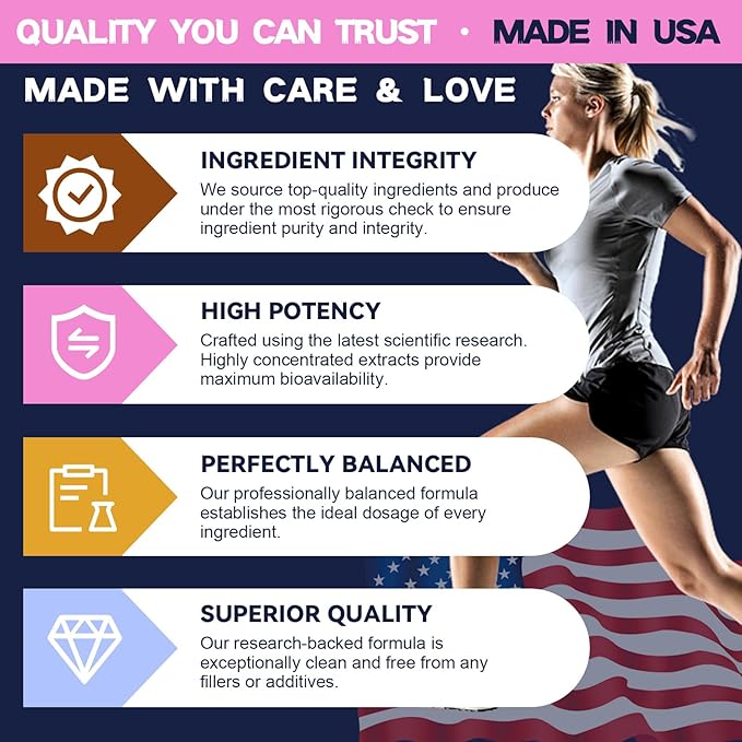 Inositol Supplement for Women with Vitamin D3, Folate, 40:1 Ratio Myo-Inositol 3000mg & D-Chiro Inositol 75mg Complex, (Vitamin B8) Inositol Capsules, 90 Capsules, 30 Servings