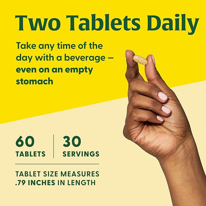 MegaFood Women's Advanced Multivitamin for Women - Doctor-Formulated With Iron, Choline, Vitamin D, Vitamin C & Zinc - Brain Health - Immune Support - Non-GMO - Vegetarian - 120 Tabs (60 Servings)