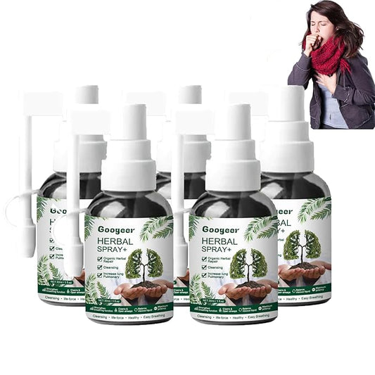 Herbal Lung Cleansing Spray,respinature,googeer Herbal Lung,Best Respinature Herbal Lung Cleanse Mist,Respi Nature Herbal Lung Cleanse Mist (5pcs)