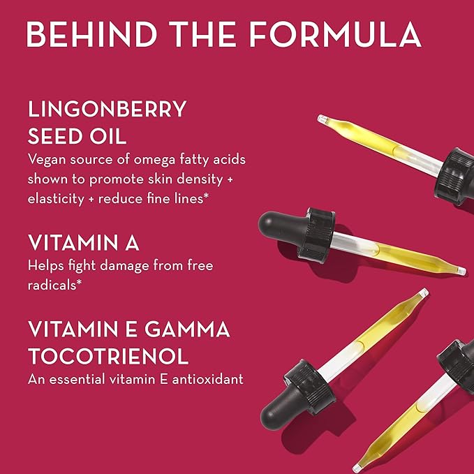 HUM Arctic Repair - Clear Skin Supplement with Vitamins A & E, Omegas 3, 6 & 9, and Lingonberry Seed Oil to Help Reduce Appearance of Wrinkles, Rejuvenate & Hydrate Skin (90-Count)