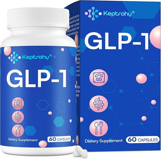 GLP-1 Support | GLP-1 Supplement, GLP Support Core with Synbiotics, Hops Extract, Eriocitrin Support GLP-1 Level Naturally, Natural GLP-1 Supplement for Women and Men, Take Before Meal - 60 Count