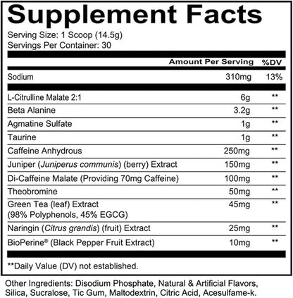 REDCON1 Pre Workout Powder for Men & Women - Total War - All-in-One Preworkout with Beta Alanine & Citruline Malate to Support Energy & Endurance - Prime Time Punch (30 Servings)