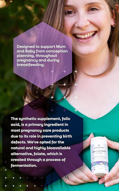 Pregnancy Vitamins for Women – Prenatal Vitamin & Postnatal Vitamins for Breastfeeding Moms w/20+ Vitamins, Folate & More – Vegan Prenatal Vitamins for Every Stage of Pregnancy (60 Ct)