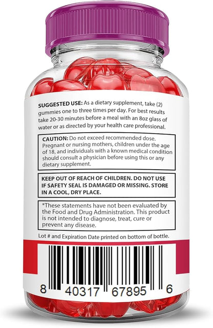 (3 Pack) Xtreme Fit Keto ACV Gummies Advanced Formula 1000MG XtremeFit Keto Gummies Apple Cider Vinegar Formulated with Pomegranate Beet Juice Powder B12 Vegan Non GMO 180 Gummys