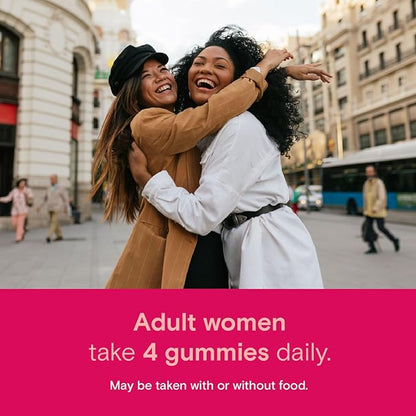 SmartyPants Organic Women's Multivitamin Gummies: Biotin, Methylfolate, Omega 3 (ALA), Vitamin D3, C, Vitamin B12, B6, Vitamin A, K & Zinc, Gluten Free, Vegetarian, 120 Count (30 Day Supply)