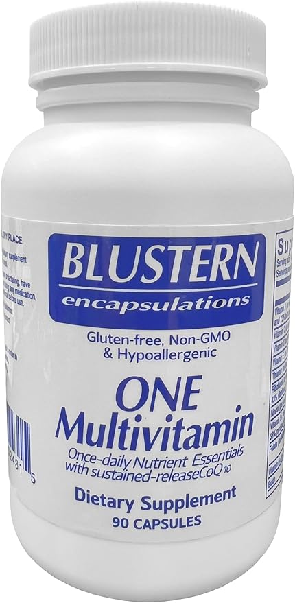 Multivitamin Supplement for Women & Men - Daily Support with Essential Nutrients, Antioxidant Complex, CoQ10 and Lutein for Enhanced Immunity, Brain Function, and Eye Health - 90 Capsules