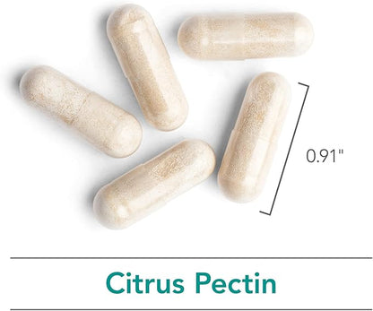 NutriCology Modified Citrus Pectin Supplement for Gut Support - Modified Citrus Pectin Capsules for Men & Women, Hypoallergenic, Gluten Free, Reduced Molecular Weight - 120 Vegetarian Capsules