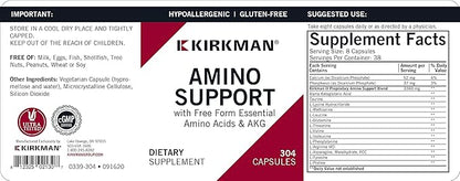 Amino Support Capsules - Hypoallergenic, 304 capsules