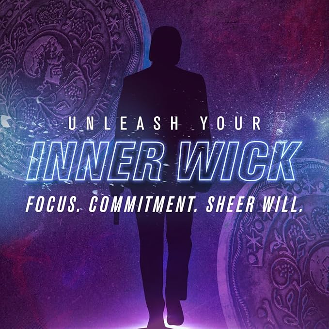 Jacked Factory X John Wick - Nitrosurge Wick Pre Workout Supplement - Intense Energy, Battle-Ready Focus, Unstoppable Commitment, and Sheer Will - 30 Servings, Baba Yaga Blue Raz