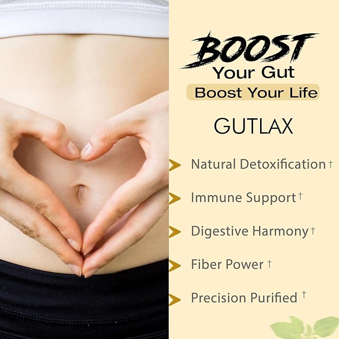 GUTLAX Tablet Naturally Cleanse Your Gut for Optimal Health 60 Tablets