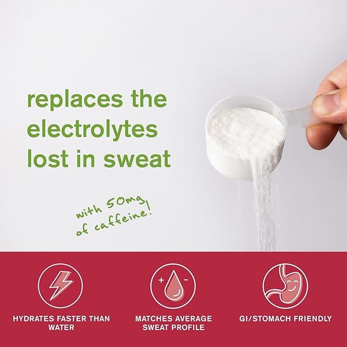 Skratch Labs Hydration Powder | Sport Drink Mix | Electrolytes Powder for Exercise, Endurance, and Performance | Raspberry Limeade with Caffeine | 20 Servings | Non-GMO, Vegan, Kosher