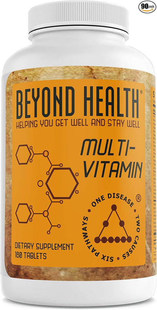 Beyond Health Multi-Vitamin 90 Day Supply - 180 Count - Overall Wellness Support