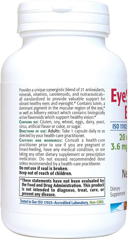 New Roots | Eye Supplement with Billberry, Lutein, Zeaxanthin and Multi-Vitamins, Designed with Naturopathic Doctors (30 Capsules)