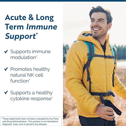 Researched Nutritionals Transfer Factor Multi-Immune Colostrum Supplement - Mushroom-Free Immune Support with Zinc, Beta Glucan, and Green Tea - Backed by Clinical Research (90 Capsules)