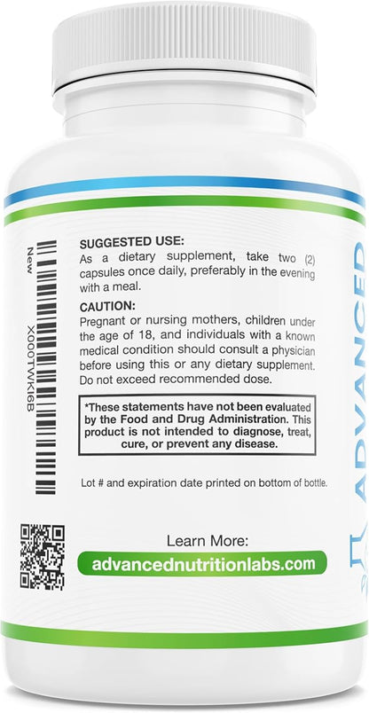 Saw Palmetto, 1500 mg, 120 Capsules, Plus Extract for Women and Men