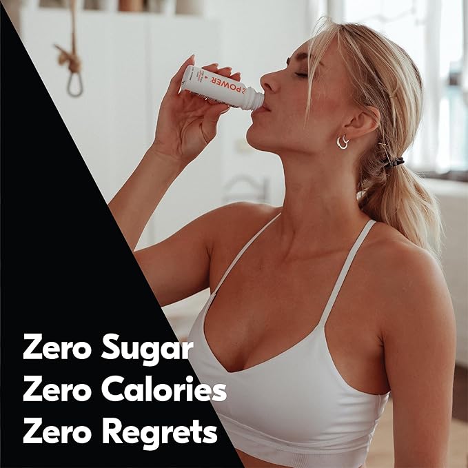 Tru Power Shot, Pre Workout Extra Strength Energy Shots with BCAAs, Watermelon Flavored Shots, 100 mg Natural Caffeine, Kosher, Gluten Free, Low Calories, Zero Sugar Supplement, 2oz (Pack of 12)