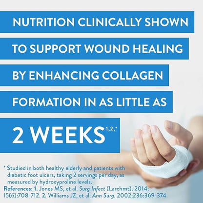 Juven Therapeutic Nutrition Drink Mix Powder for Wound Healing Support, Includes Collagen Protein, Variety Pack, 30 Count