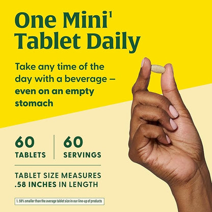 MegaFood Methyl B12 - Vegan - Includes Methyl Folate, Vitamin B12 & B6 - Supports Cellular Energy Production, Nervous System Health & Cardiovascular Function - 60 Tablets